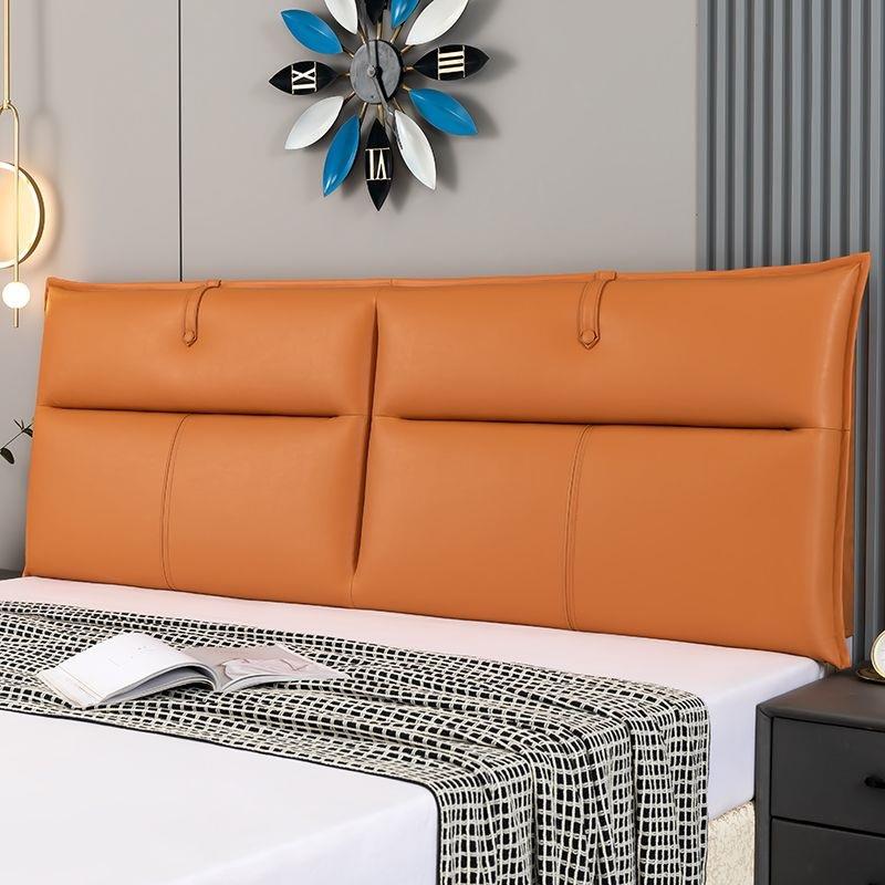 床靠床头板软包垫榻榻米床头套罩现代简约一体头双背人大ULW靠垫