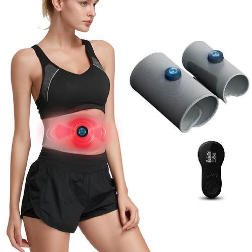 高档闪动智能练腰带腰腹按摩瘦小腿美手松臂瘦肉身仪甩脂训机放肌