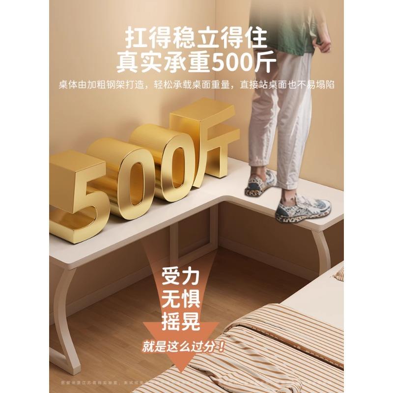 转角家书桌角书DOH架一体电脑桌卧室用生女梳妆台L型拐学习办公桌