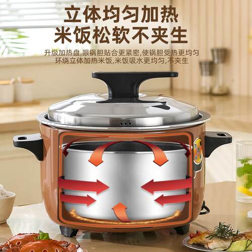 商智能控温大电饭锅酒店饭店15-2030-人用超大容量电饭JM8010锅13