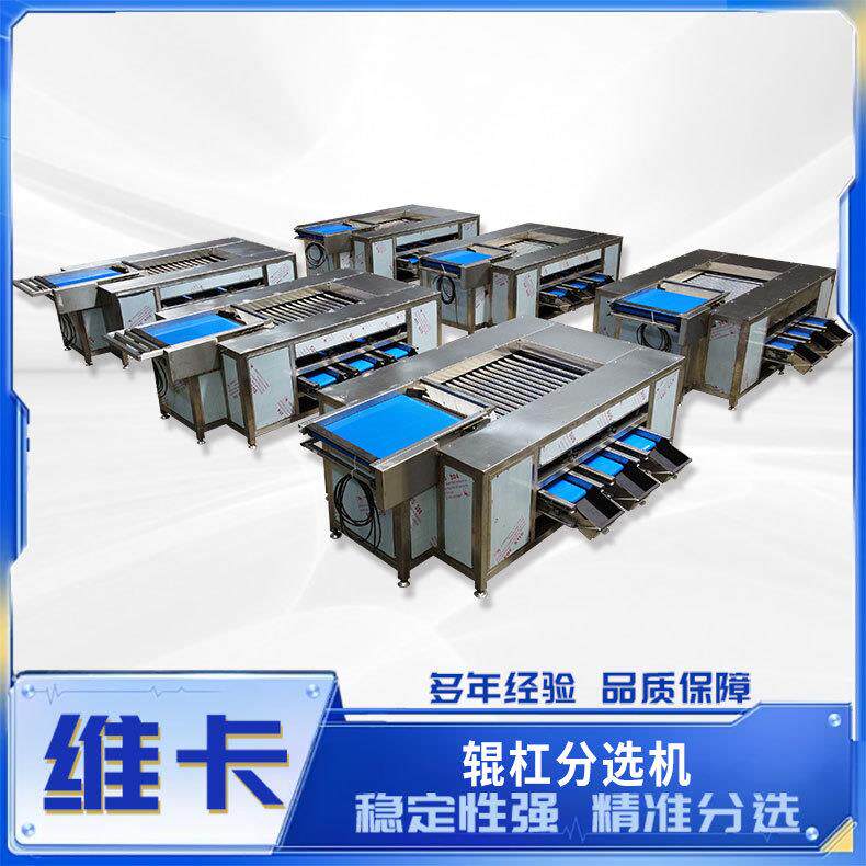 红薯土豆辊杠式分选机操作简单经久耐用橘子芋头天麻分级机