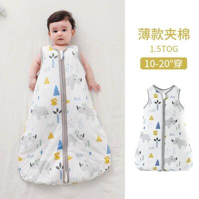 Baby Sleep Sack Sleepping Bag Unisex Sleeveless 100% Cotton