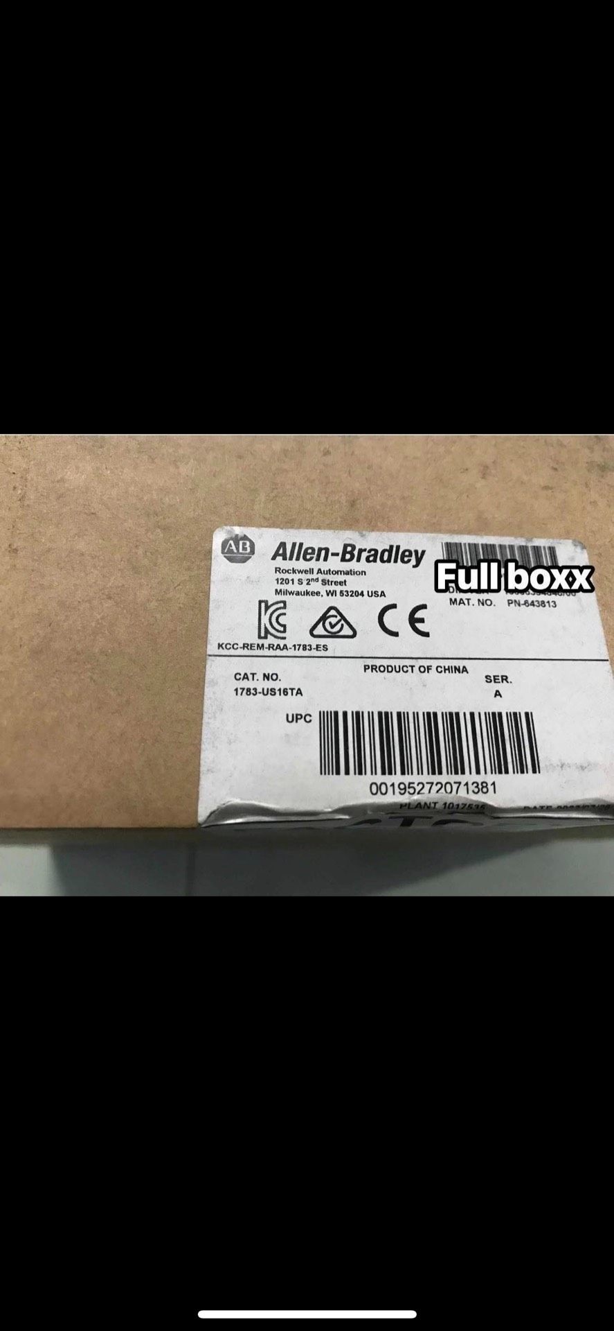 AB交换机1783-US16TA，全新原装，未开封议价