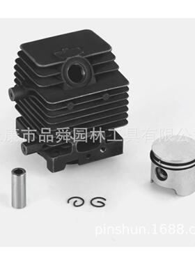 FS85/FS80 油锯汽缸 气缸箱体缸套 活塞 环总成