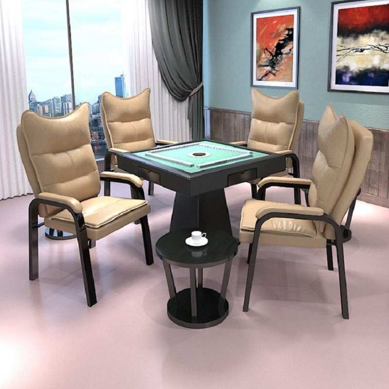 麻将椅棋牌室专用凳子靠背自动麻将机桌家用办公椅会议室棋牌椅子