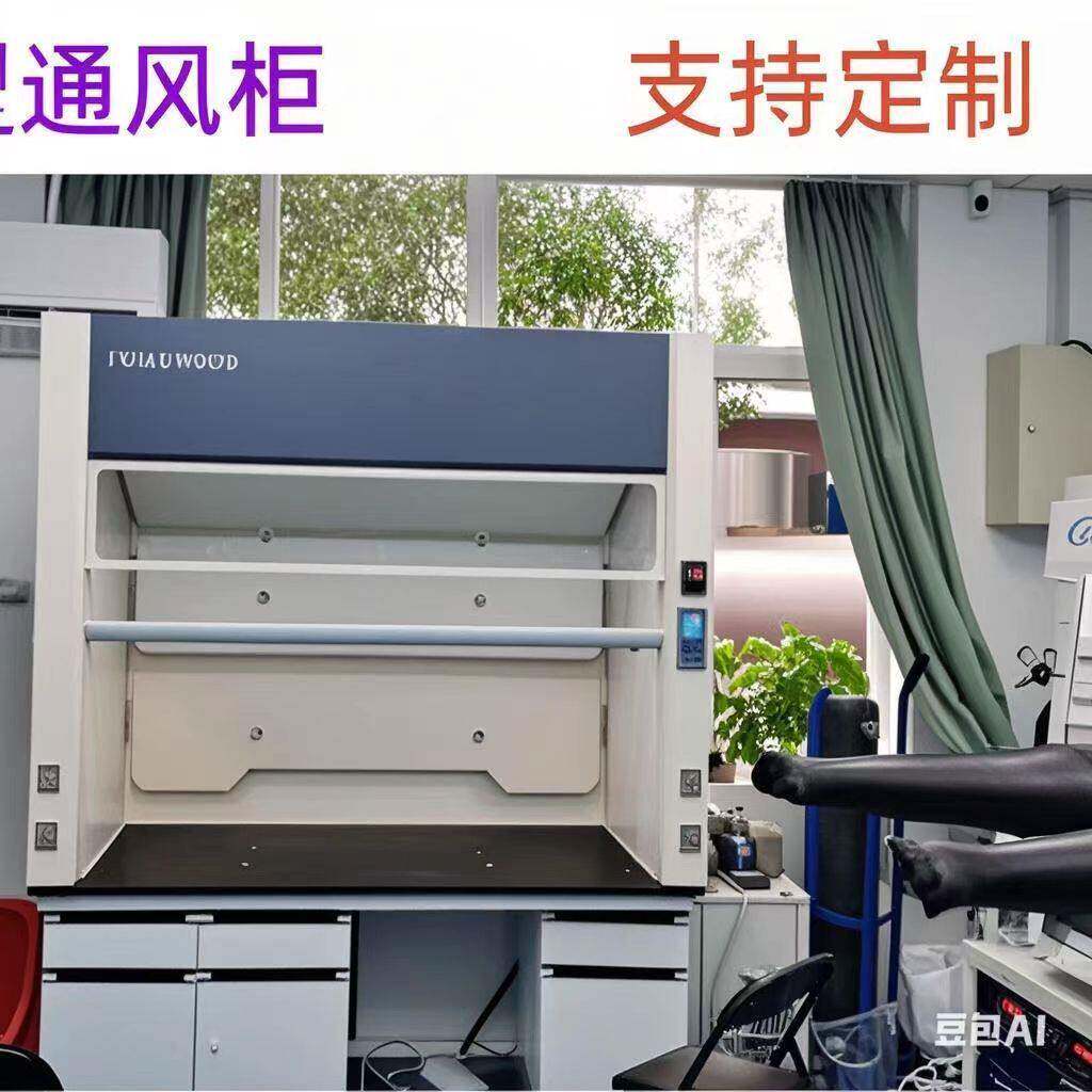 桌上型通风柜落地通风橱实验室废气全钢pp材质排风柜排烟柜半截式