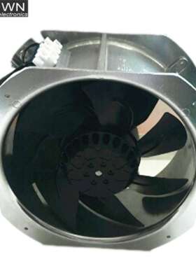 现货CROWN散热风扇 22580铁叶全金属 风机 配电柜金属工业扇220V