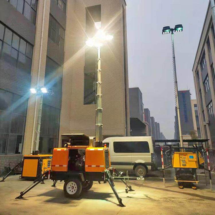 可升降移动照明车 全方面工程照明车 应急照明灯塔