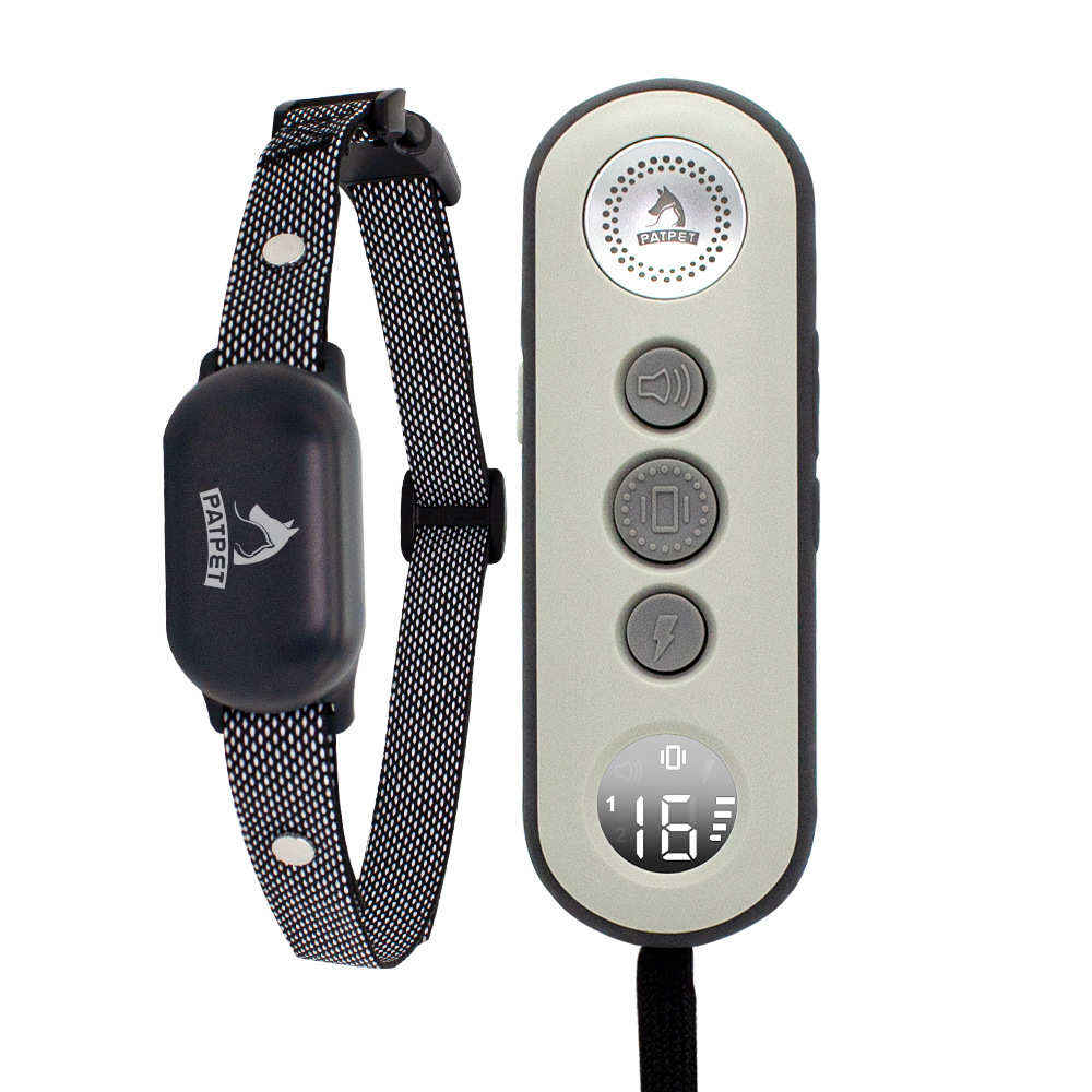 静电狗狗防吠遥控训练器 可充电防水训狗器 户外电子训犬脖圈爆款