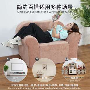跨境亚马逊热卖 sofa 沙发客厅单人沙发高密度海绵沙发工厂single