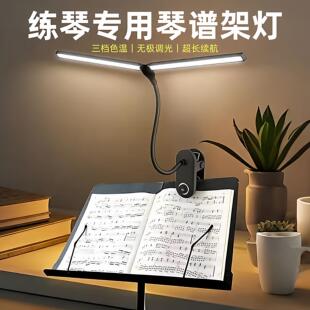 谱架灯户外练琴专用乐谱灯护眼谱台灯钢琴灯吉他演奏看曲谱补光灯