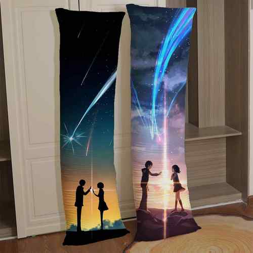 正品狐狸窝等抱枕二次元礼品风景景身卡通定动漫周边色全身抱枕套