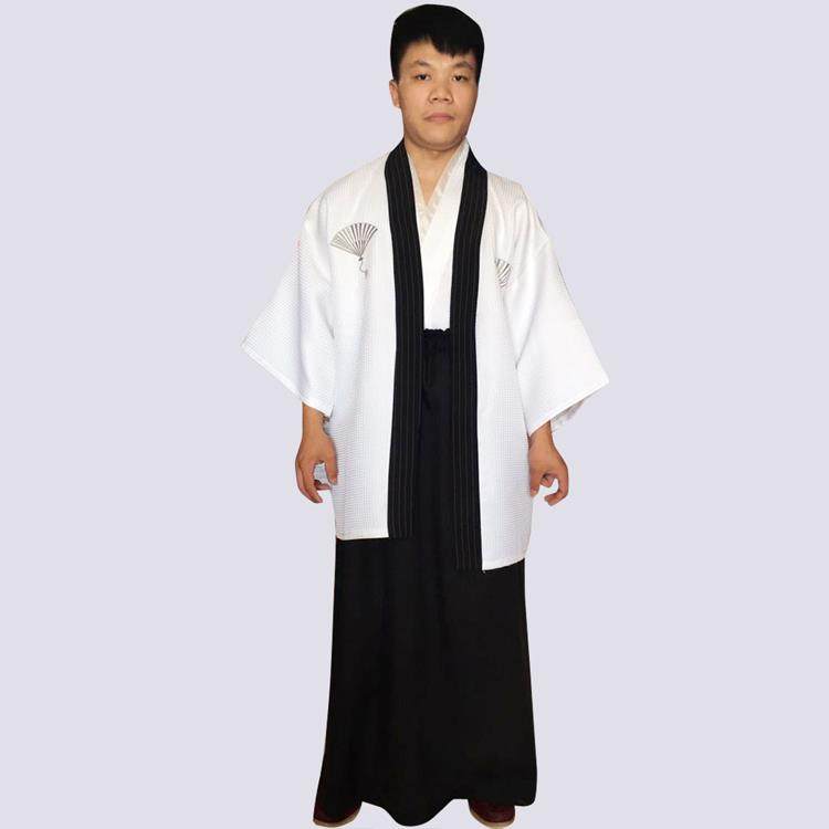 高档古男日本服女正装传统改良名族士和服舞台cos和动漫花装魁演