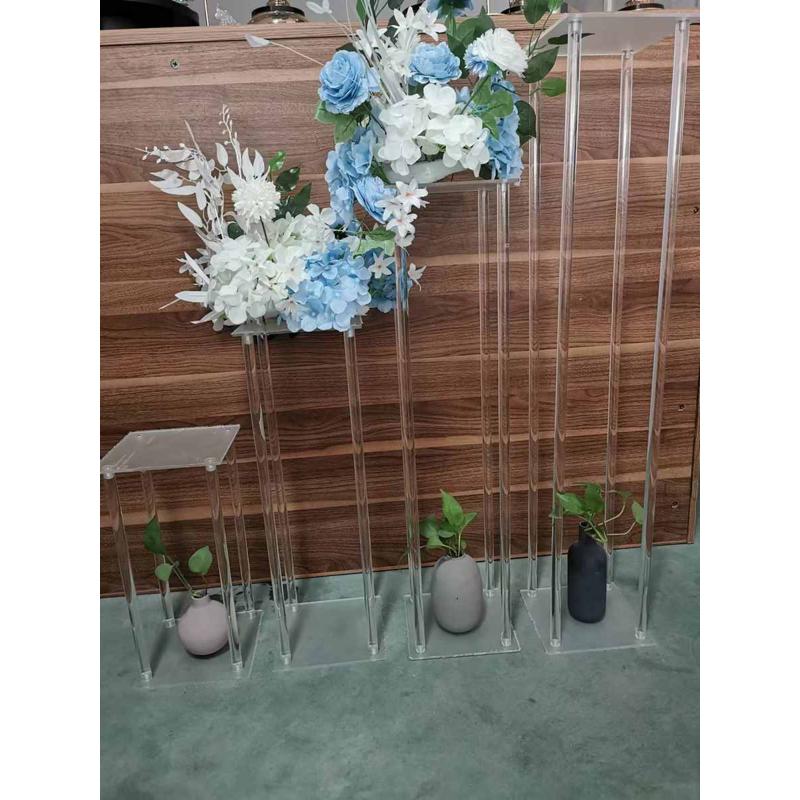 婚庆道具水晶路引亚克力甜品台摆件 T台梦幻婚礼主题装饰道具