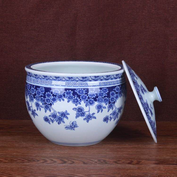 景德镇陶瓷工艺品 青花家用储物罐 杂粮罐 糖罐家居陶瓷用品