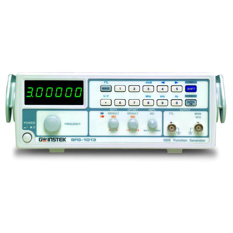 固纬SFG-1013信号源产生器合成信号发生器DDS讯号器电子测试高频