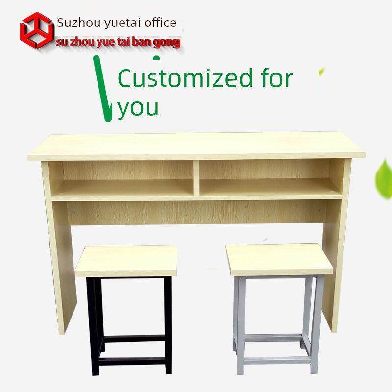 特价学校课桌椅子办公课桌条形会议桌板式双人培训课桌椅厂家直销