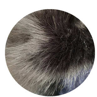 毛大6cm人造狐狸 貉子绒布毛长毛高低面料毛狐狸毛仿