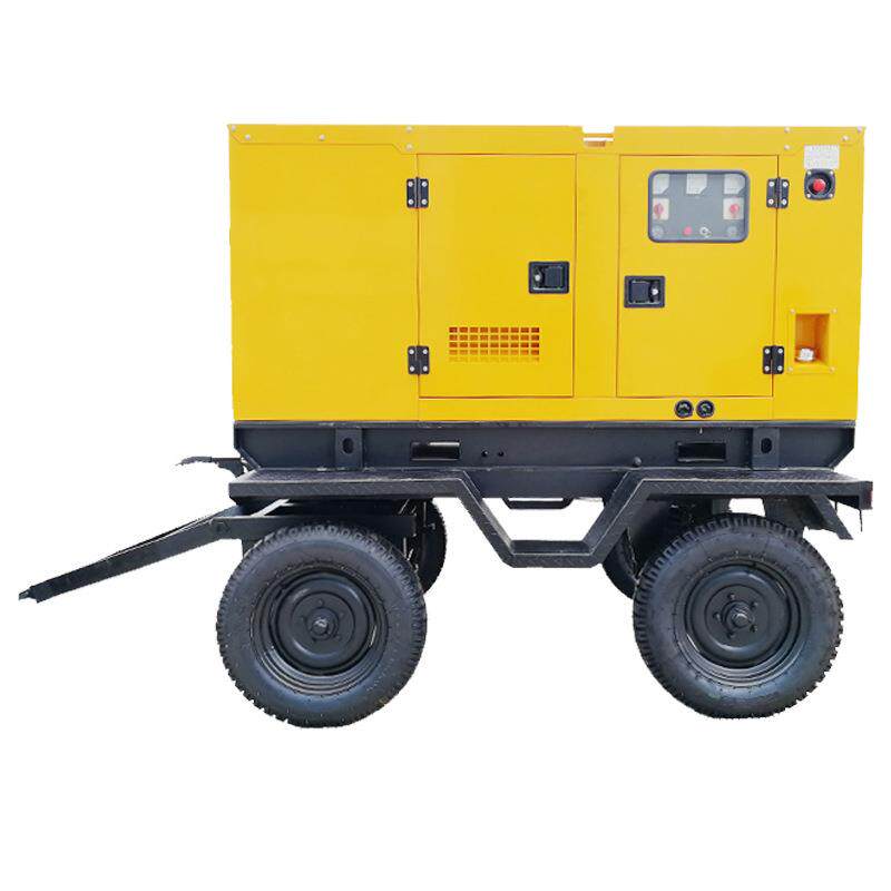 东明DONMIN80kw移动低噪音拖车型康明斯柴油发电机GF2-80K(T)-1