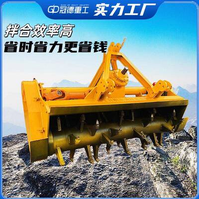灰土路面拌合机 旧路翻新沥青混凝土拌和机后桥冷再生路拌机