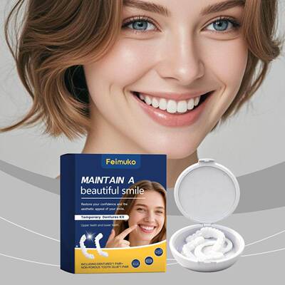 Feimuko Adjustable Snap-On Dentures, enhancing your smile ev