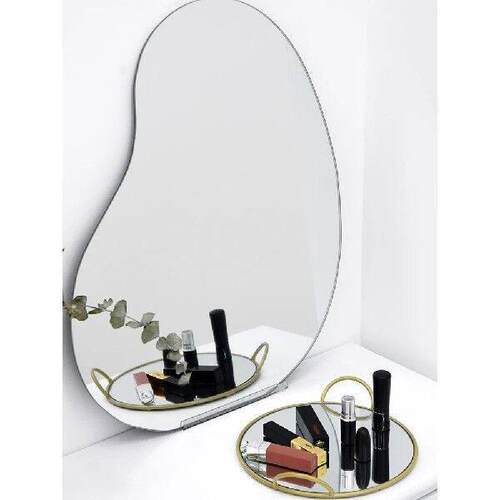 Brass Mirror Train Ins Style Binaural Storage Nordic Style