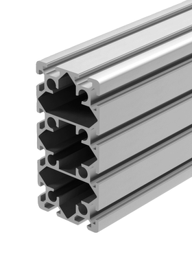 加厚重型铝型材铝工业型材铝方管边框铝材支架承重货架型材80160A