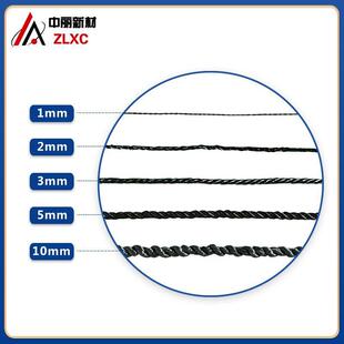 碳纤维绳1 10mm编织圆绳碳毡捆扎缝制用石墨绳耐高温高强度