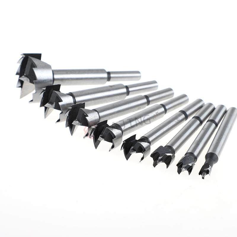 8件套木木盒装平刃翼8pc木工开孔器打孔钻头扩钻孔铰SKF链材具