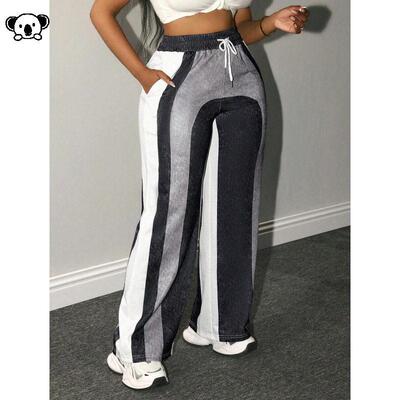 N 24239 Women Graduation Sweatpants Casual休闲运动裤