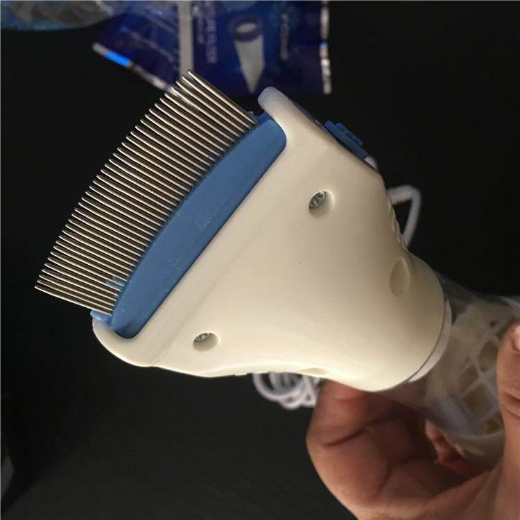 新款直销跨境宠物除虱器电动狗狗猫咪毛发清洁器去除蜱虫跳蚤梳子