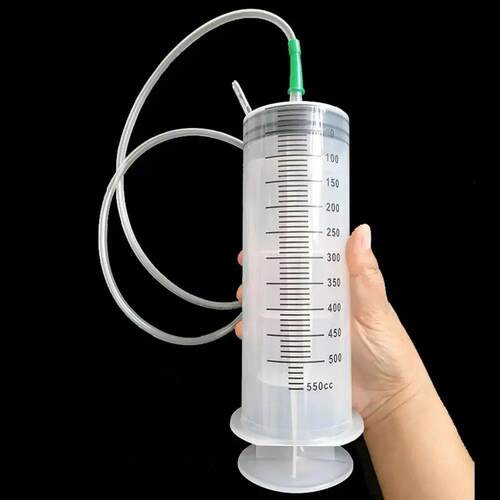 100/300/550ml Large Capacity Syringes Oil Pump With 1m Hose