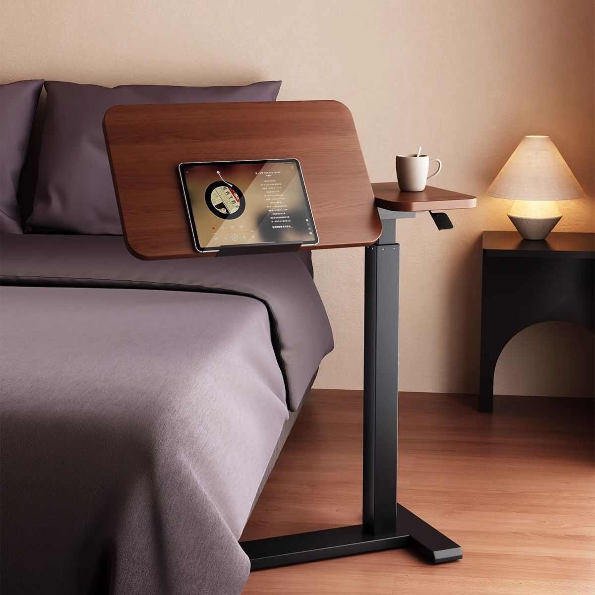 可移动升降边几客厅角几床边家用卧室电脑桌懒人书桌子学生学习桌