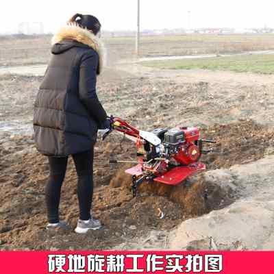 农地油地机型式机翻新田用耕土p沟翻耕犁用柴小耕微家械旋地耕开