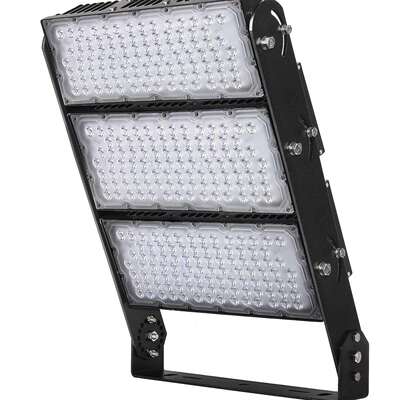 LED单色RGBW公园广告牌球场码头隧道照明投射投光塔吊高杆灯900W