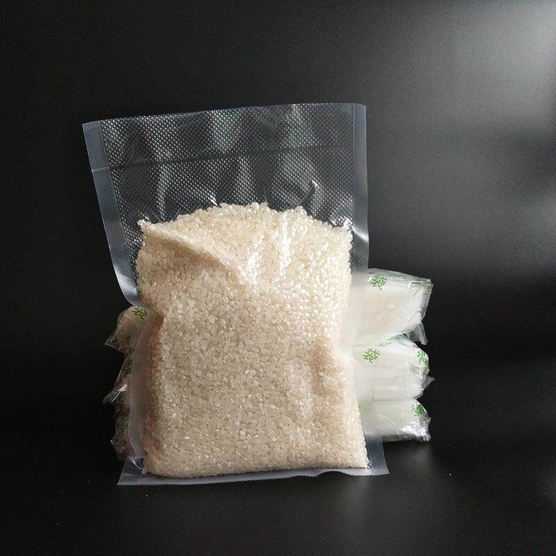 新款直销现货真空袋透明尼龙 食品真空包装袋pe 抽真空共挤纹路网图片