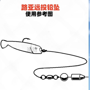 鉛克空路亞墜心路1g2墜2g墜4遠(yuǎn)投35鉛亞鉛5亞墜子6路克635.鉛克.