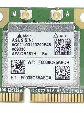 Aw-Cb161H Rtl8821Ae 5g双频迷你Pcie内置无线网卡4.0蓝牙3160Ac
