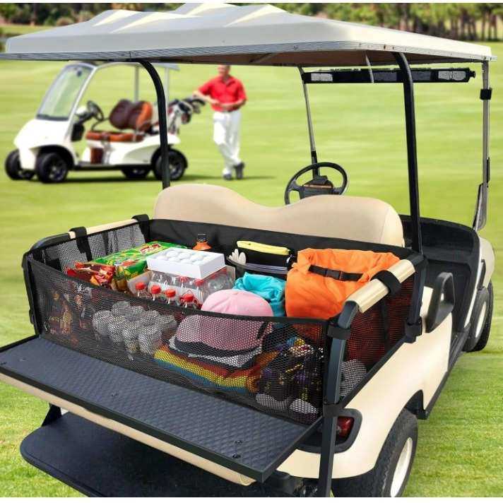 热销高尔夫球车货物网袋带可调节带后备箱收纳袋货物袋,收纳整理,其他收纳袋,淘宝优惠券,粉丝福利购,淘宝优惠卷