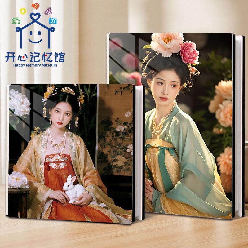 个人古风写真相簿照片书高端定制个人古风写真照片设计制作成相簿