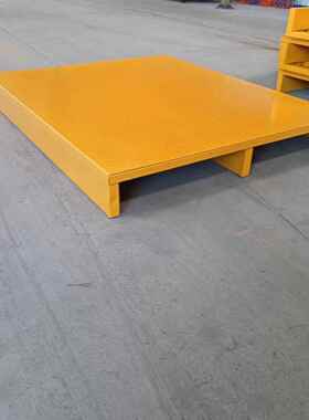 属托金盘钢叉车铁托现货动载2吨钢托板盘双制面堆垛铁托WOC盘四面