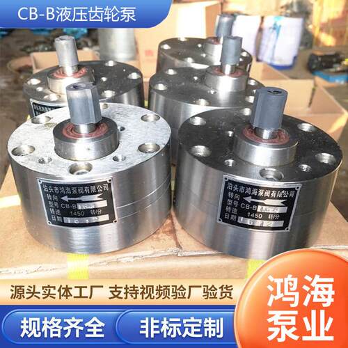 CB-B液压齿轮泵液压油泵灌胶机齿轮计量泵中低压齿轮泵双向倒灌泵