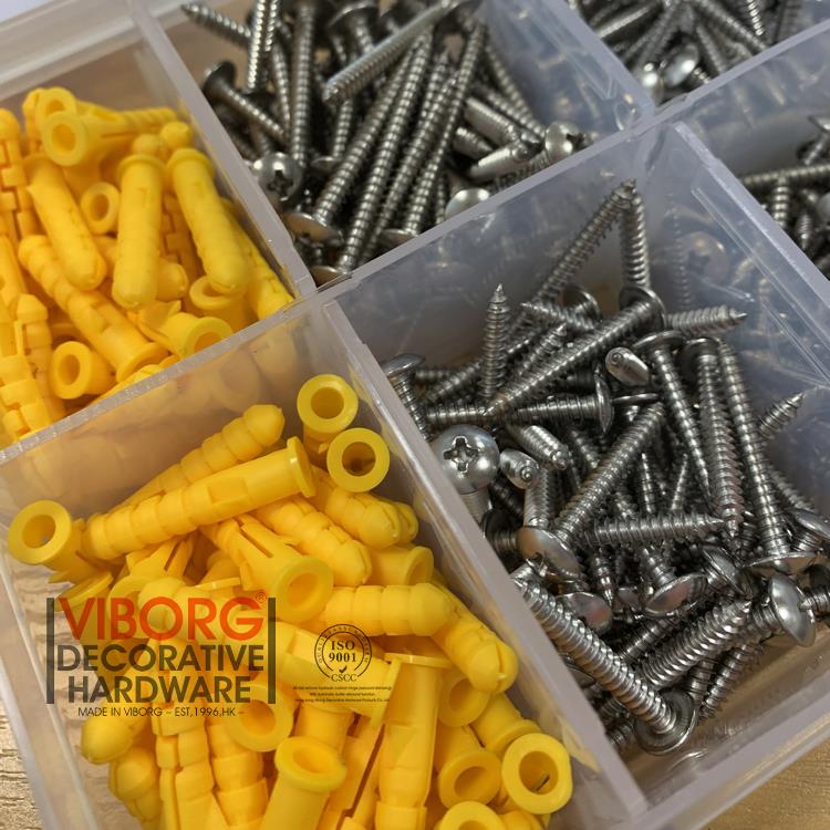 j8套装自攻工具盒木牙螺丝盒BOVI维修304不锈钢盒大全螺丝家庭Rg3