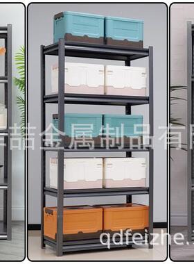 置物架仓库可移动货架不锈钢重型货架储物架厨房微波炉烤箱放置架