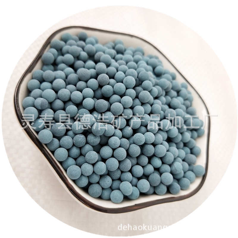 黄土球麦饭石陶瓷球 坐垫床垫填充颗粒花卉铺面彩色陶瓷球 红土球