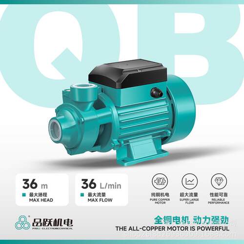 厂家直供QB60QB70QB80自吸清水泵旋涡式离心泵110v220v