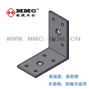L型角铁角码木屋木别墅结构五金金属连接件BW-3477固捷五金MMC