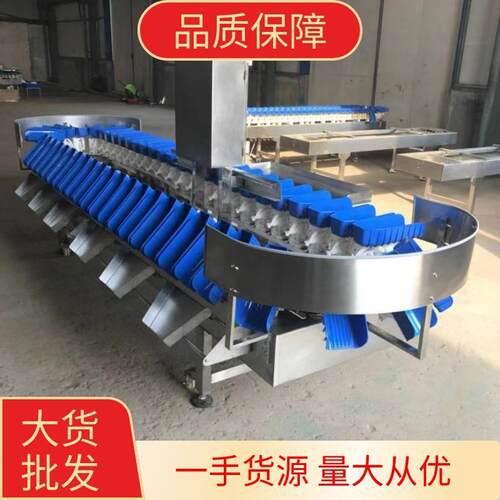 爱克森鸡副产品重量分选机水果等级分拣机04不锈钢材质