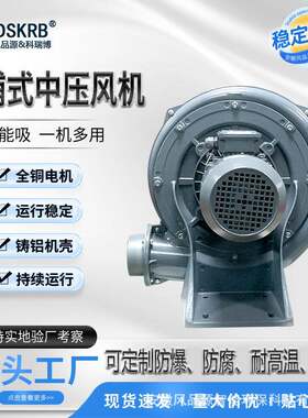 低氮真空锅炉透浦式风机蒸汽发生器送风炉用燃烧机阻燃中压风机