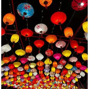 饰布置户外仿古古风花灯异型越南灯笼宫灯 古镇街道国庆中秋节通装